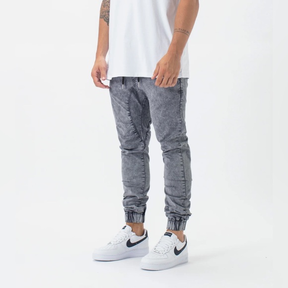 Zanerobe Sureshot Lightweight Jogger Blonde Acid Wash Light Gray (30) - Picture 3 of 12